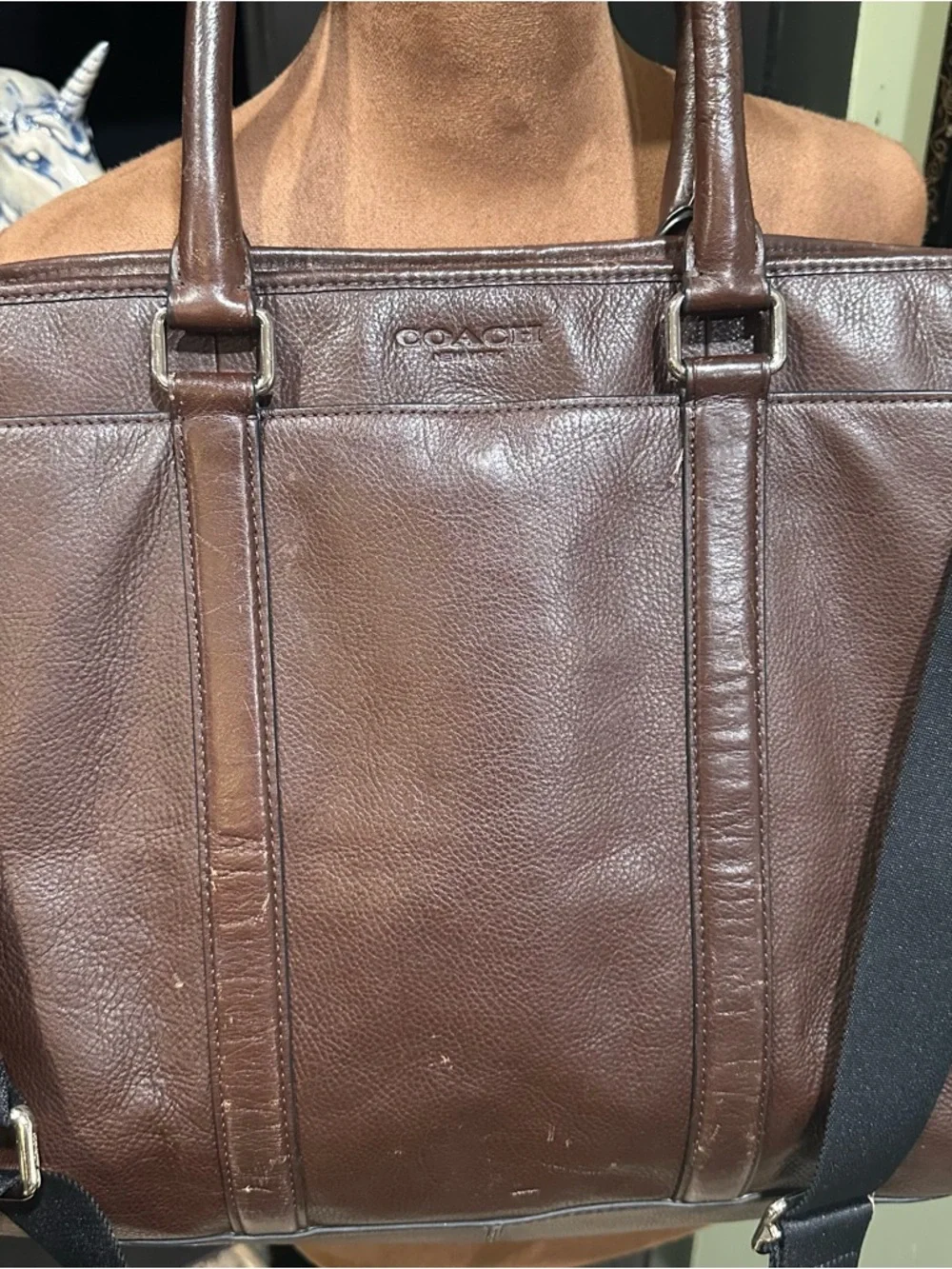 Coach Metropolitan Weekender Tote – Glovetanned Leather – Brown